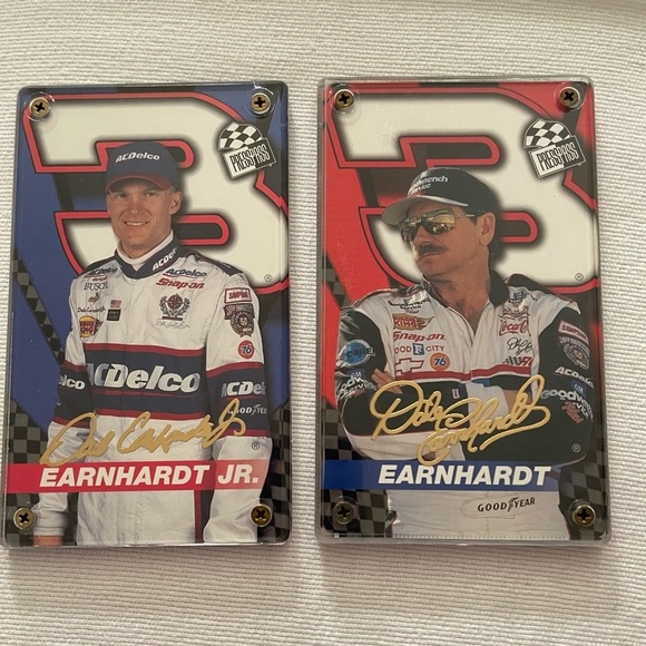 Earnhardt & Earnhardt Jr. Racing Collectible Cards - Picture 1 of 8